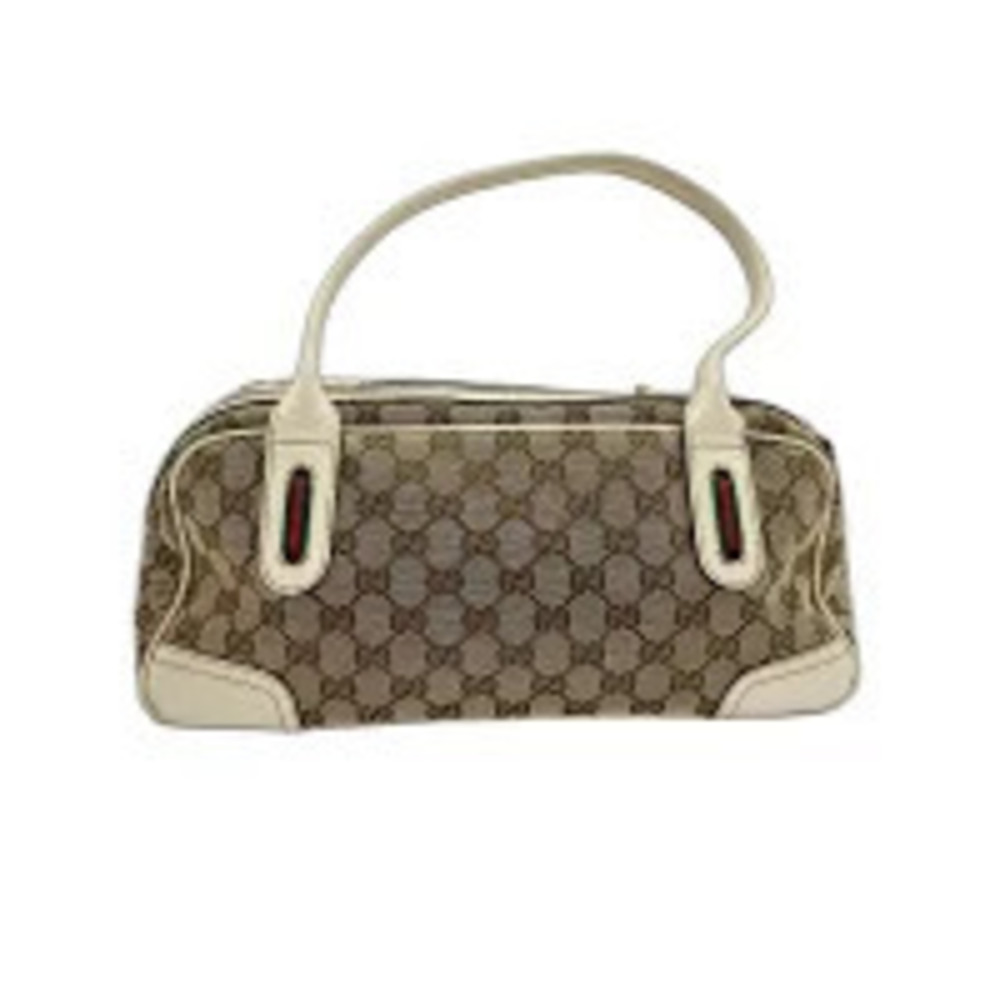 Gucci GG Canvas Princy Handbag Brown